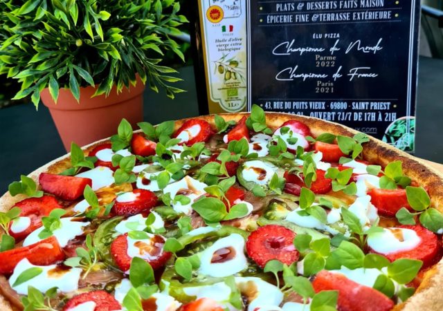 La meilleure pizza du monde à Saint-Priest près de Lyon, avec Les Pizzas du Puits Vieux
