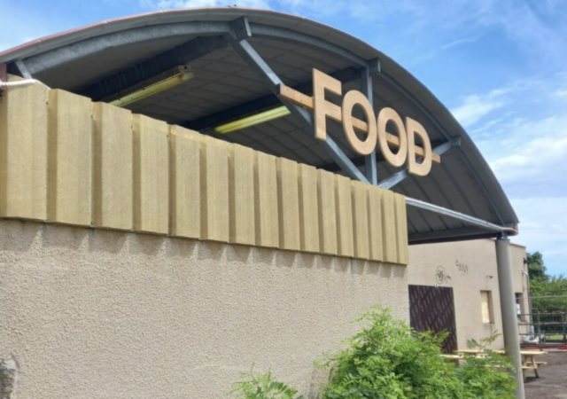 La Terrasse Bel-Air à Francheville, l'ancienne taurellerie réaménagé en espace éphémère