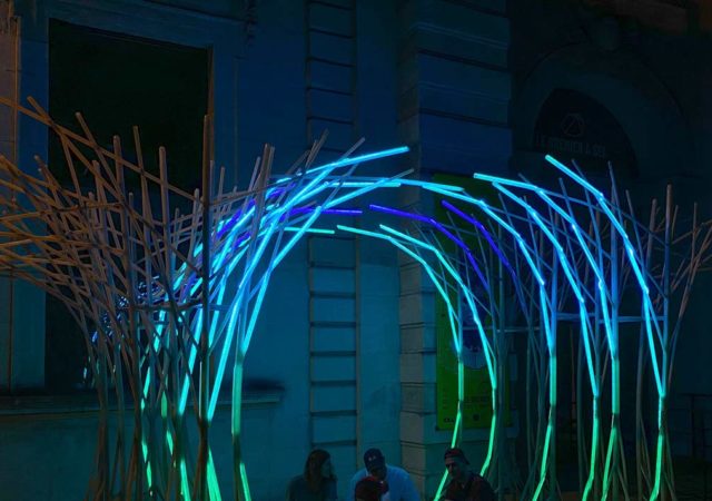 The Shape of things to come place Antonin Poncet - Fête des Lumières 2022