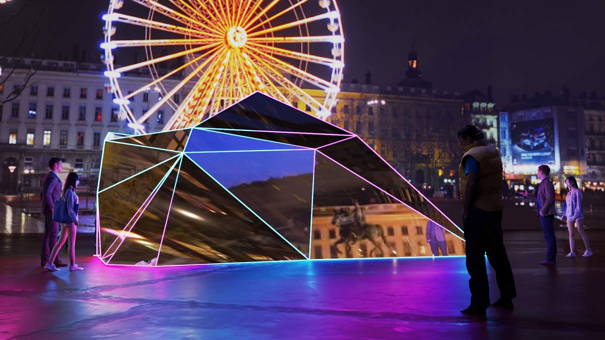 Place Bellecour - La Fête des Lumières 2022