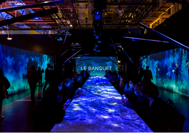 Banquet à la Cité de la Gastronomie