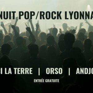 Nuit pop-rock lyonnaise au Hard Rock Café