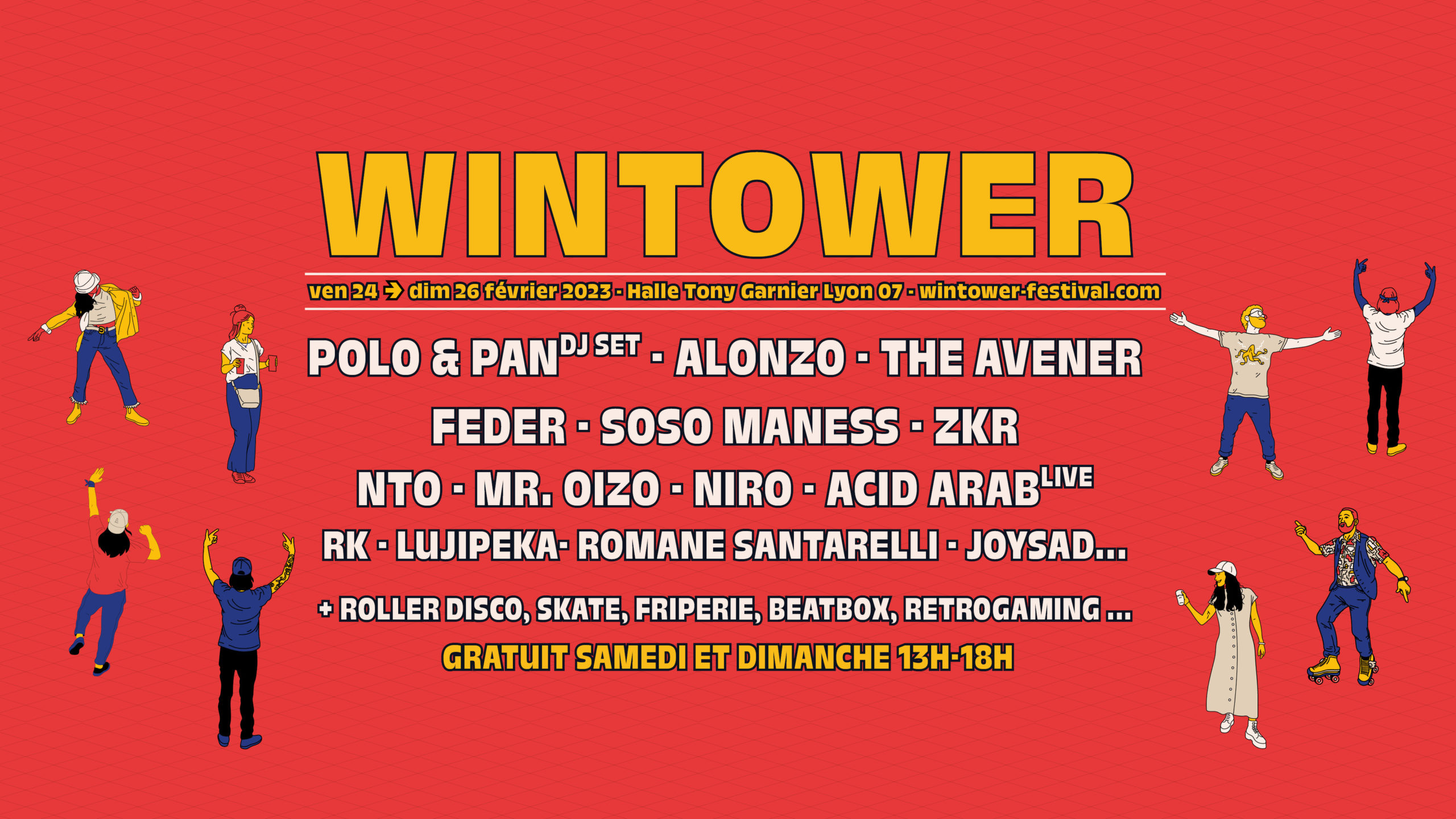 Festival Wintower - du 24 au 26 février 2023 - Lyon
