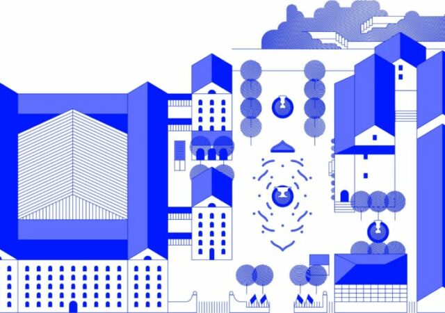 Bleu, installation  d’Alix Boillot aux Subsistances du 3 mai au dimanche 8 octobre 2023