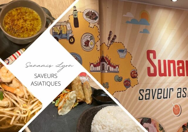 Sunamis restaurant thaï lyonnais aux saveurs asiatiques