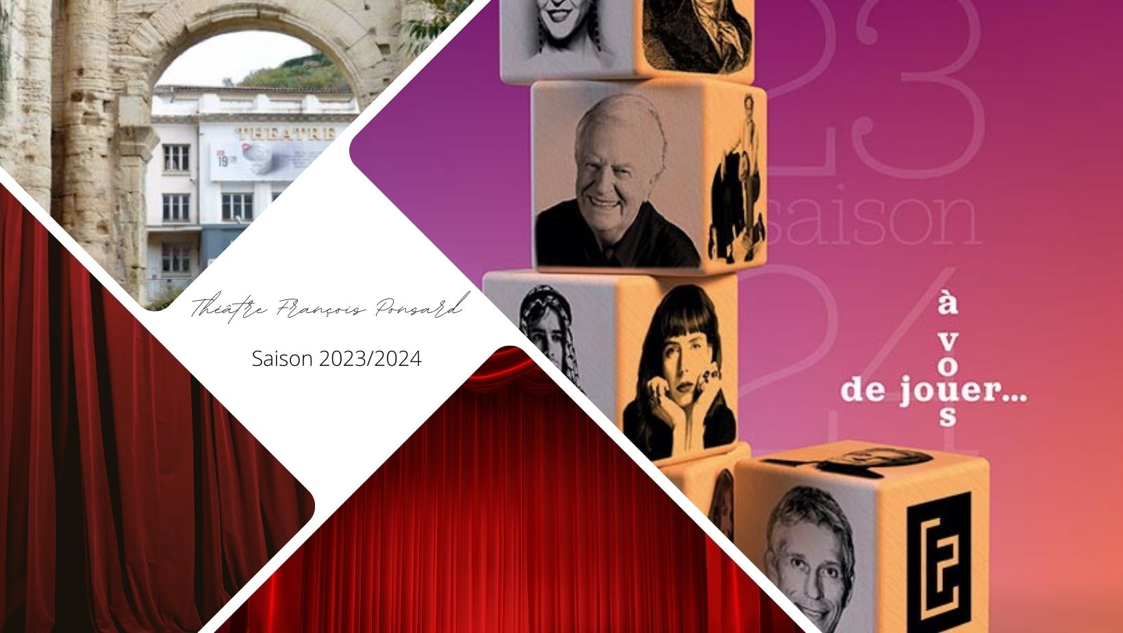 Théâtre François Ponsard à Vienne - Saison 2023/2024