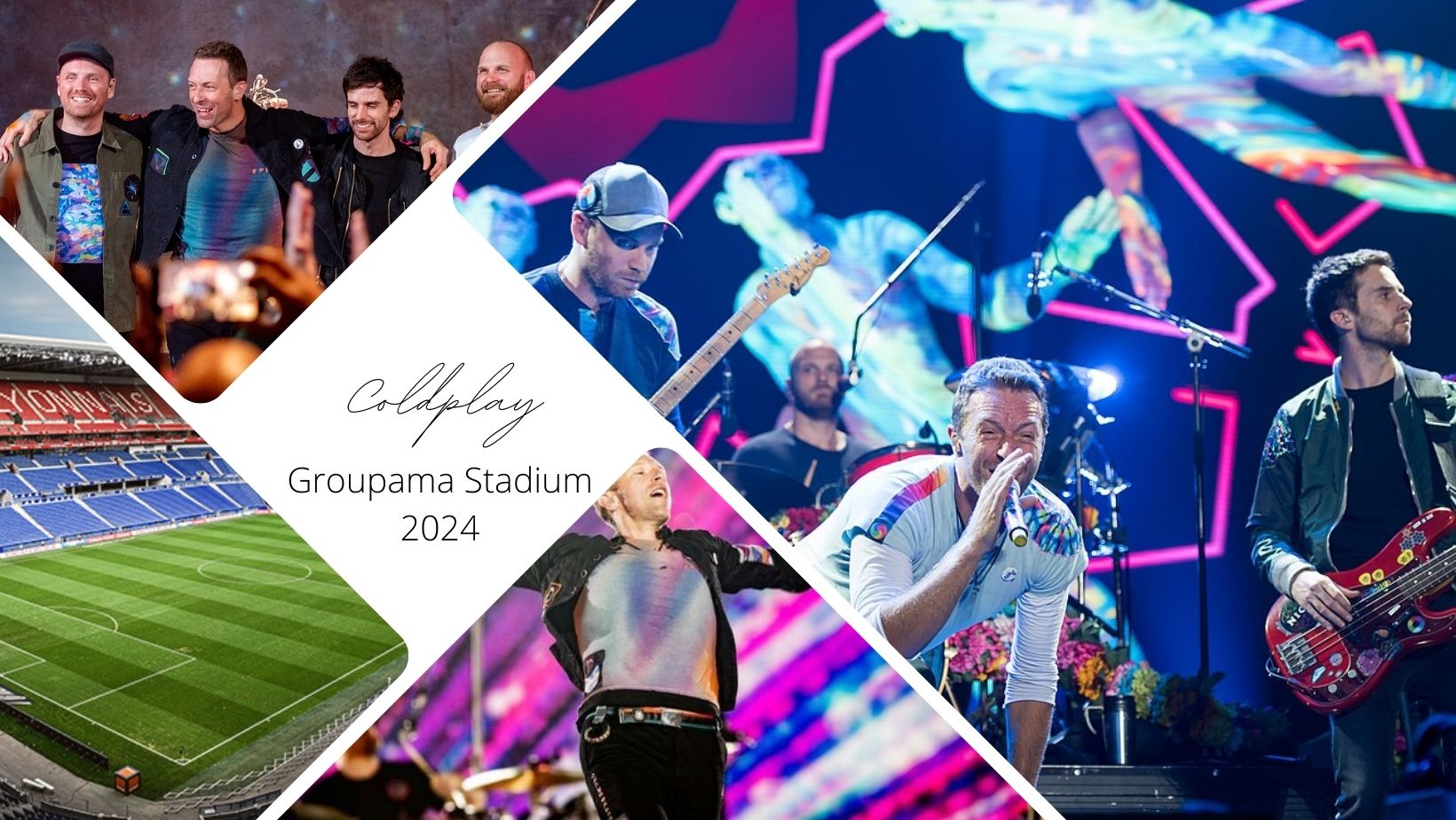 Coldplay de retour au Groupama Stadium à Lyon en 2024
