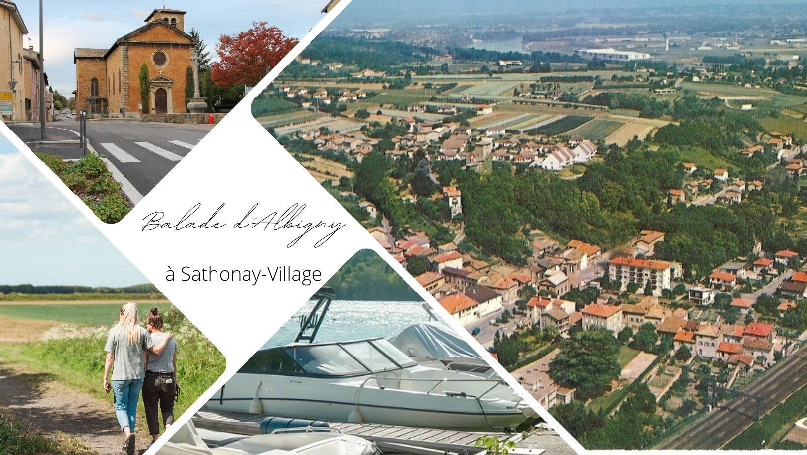 Balade d’Albigny à Sathonay-Village par le nouveau GR® 169