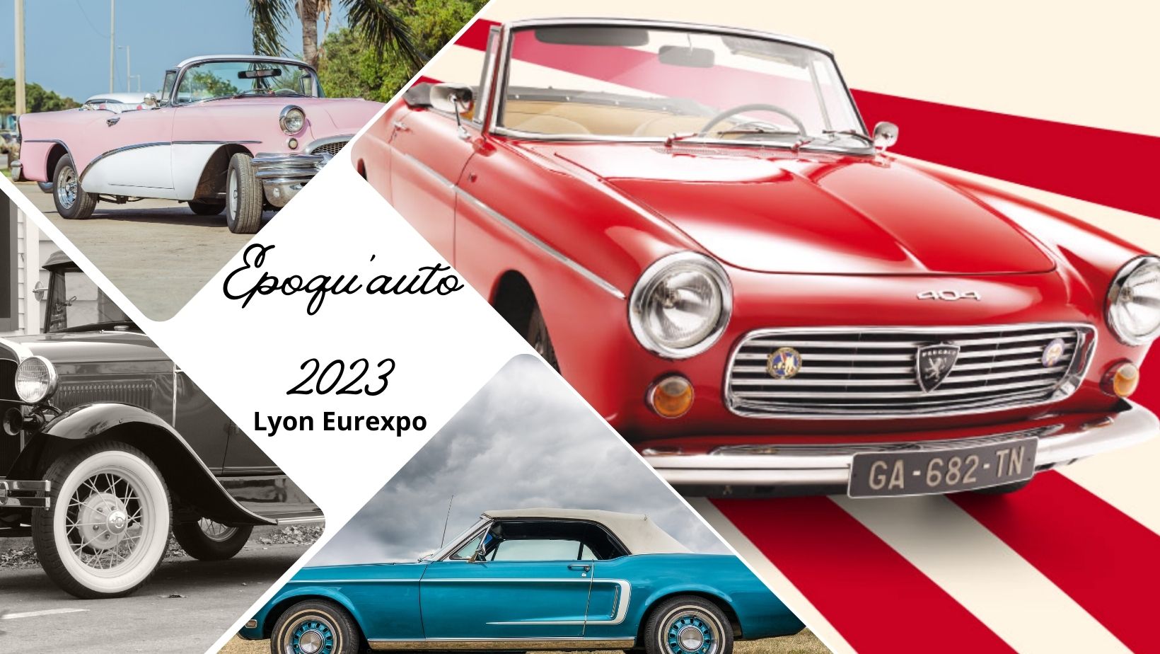 Epoqu'Auto Lyon 2023 - salon voitures anciennes à Eurexpo : les dates et le programme
