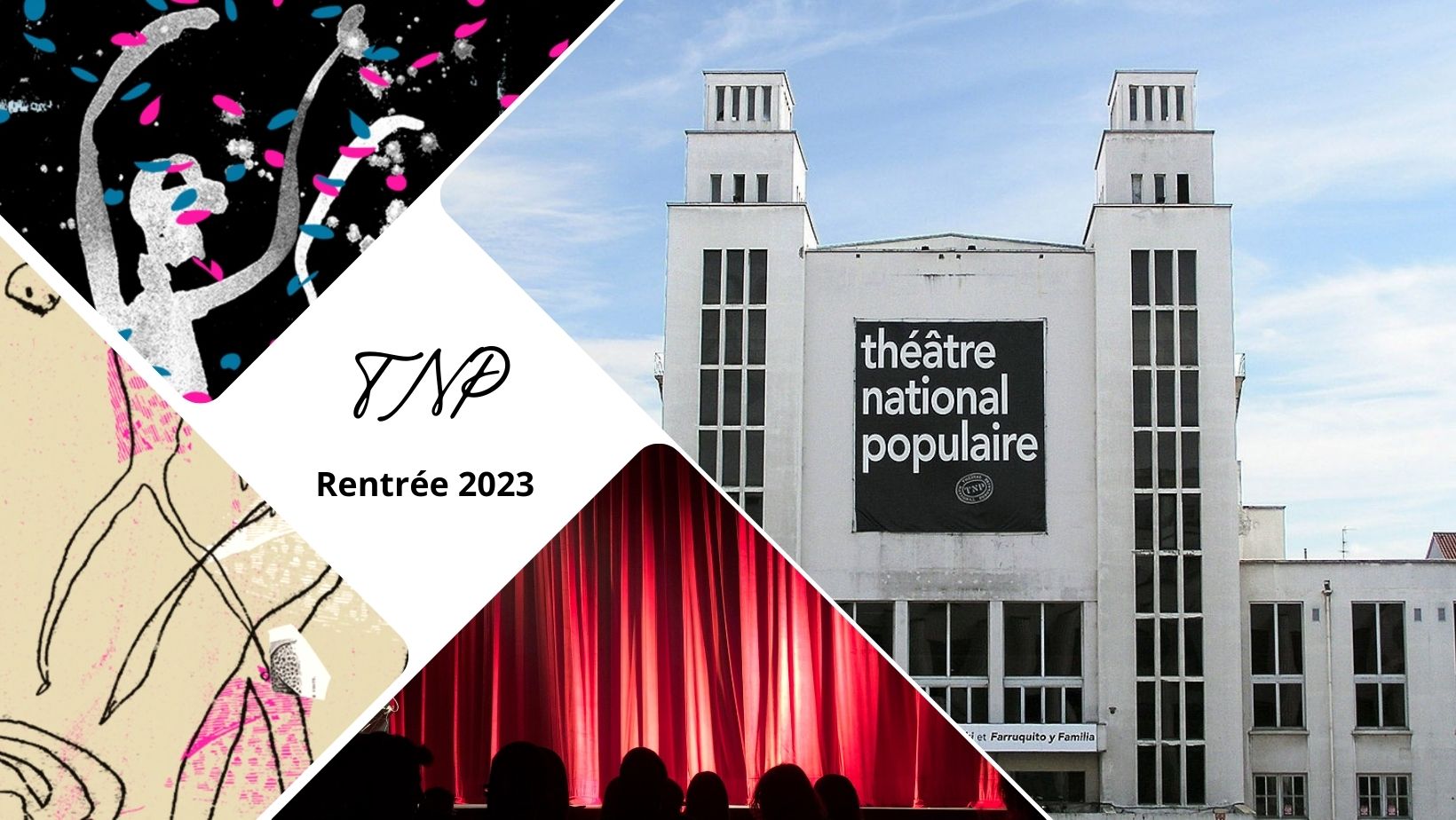 Théâtre National Populaire de Villeurbanne : programme de la rentrée 2023