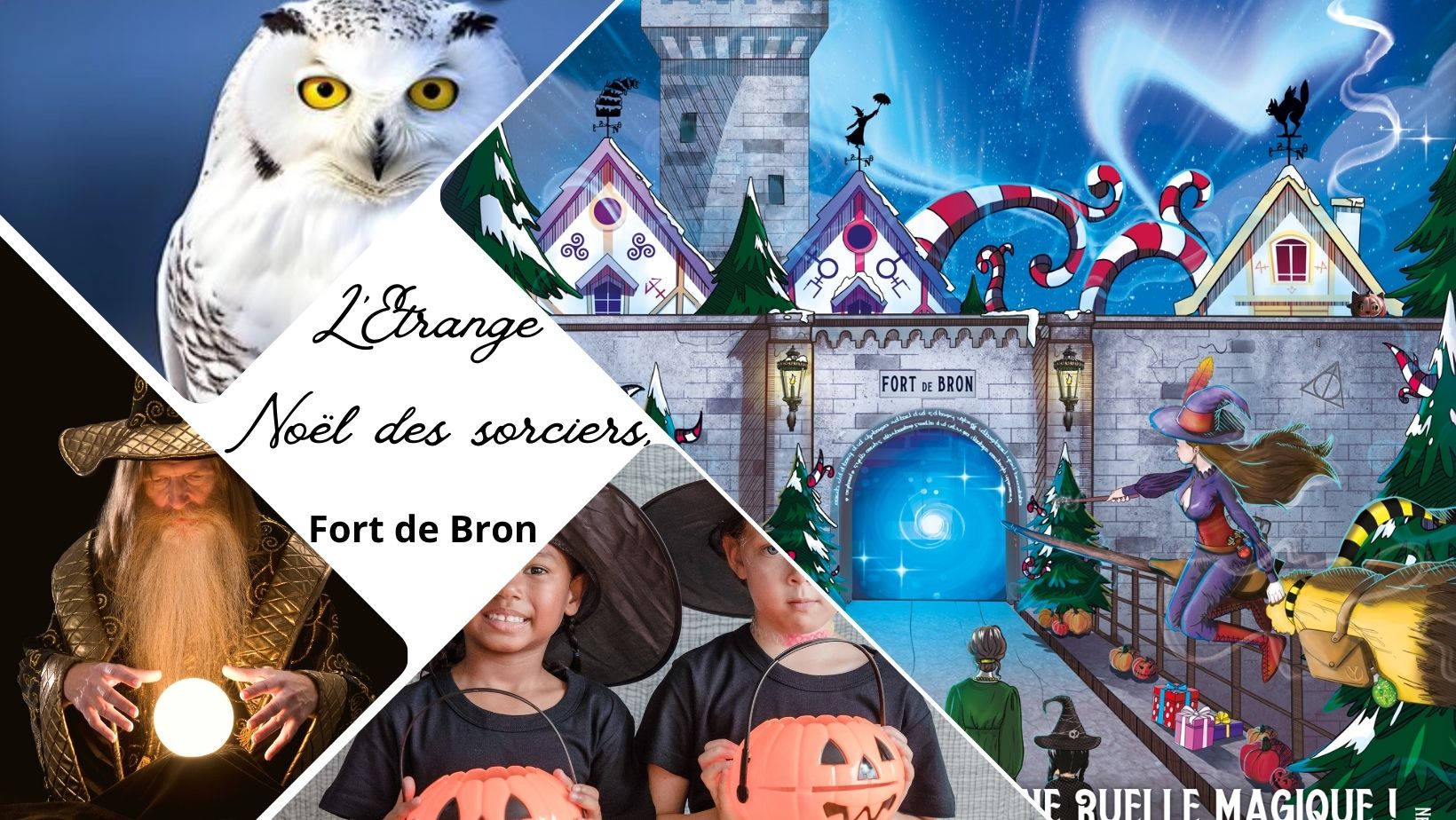 L’Étrange Noël des sorciers, un marché magique au Fort de Bron