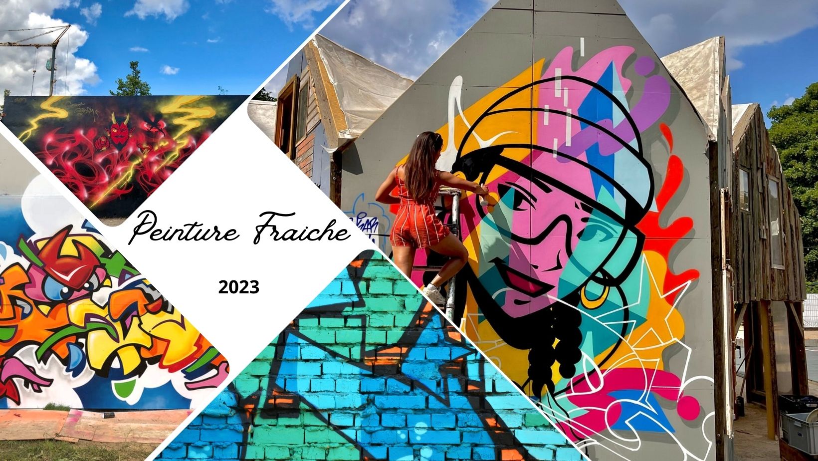 Peinture Fraîche 2023 : 15 000 m2 de street art dans les anciennes usines Fagor