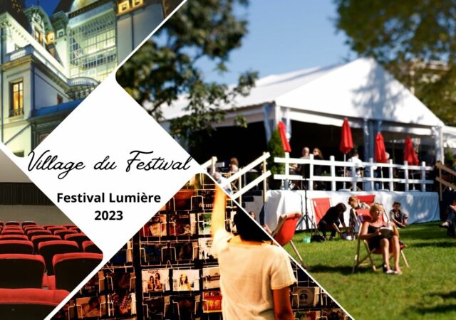 Festival Lumière 2023 : inauguration du village du Festival