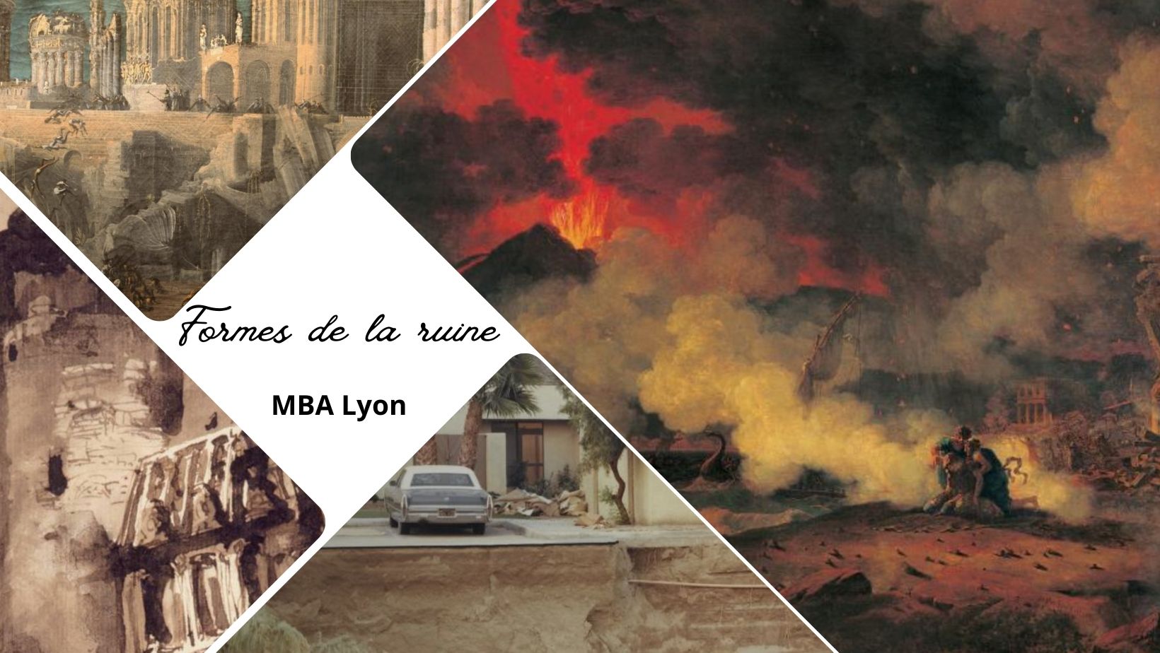 Exposition Formes de la ruine au Musée des Beaux-Arts de Lyon : plus dure sera la chute