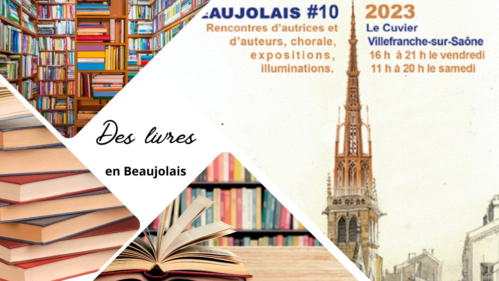 Des livres en Beaujolais les 8 et 9 décembre, un festival bien charpenté