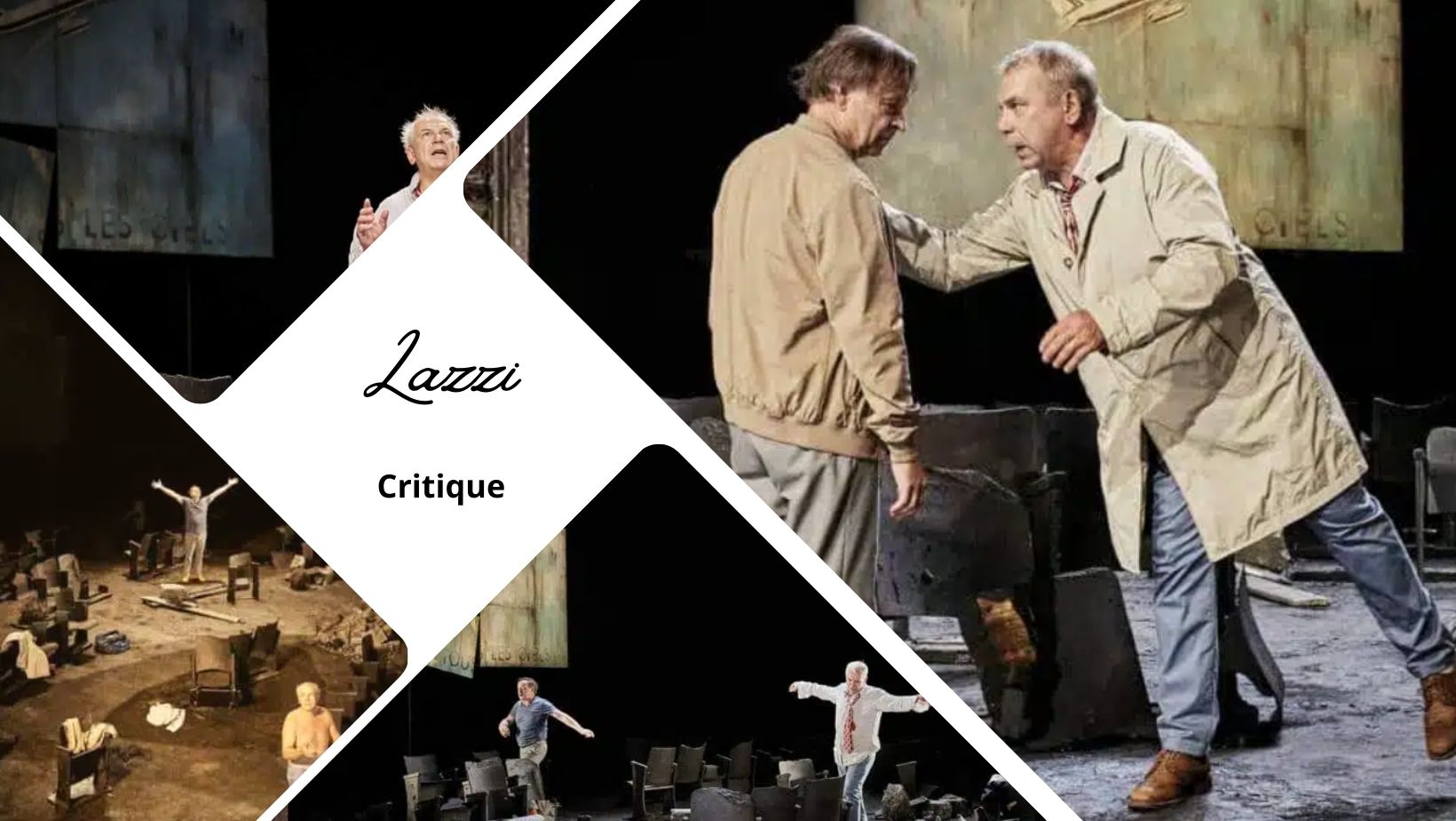 Lazzi avec Philippe Torreton au Théâtre de Villefanche-sur-Saône - Critique
