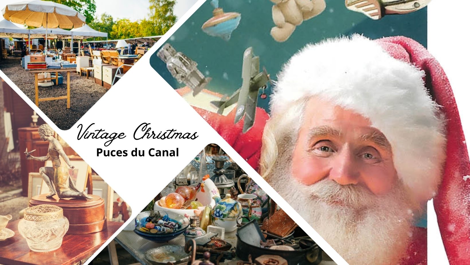 Vintage Christmas aux Puces du Canal