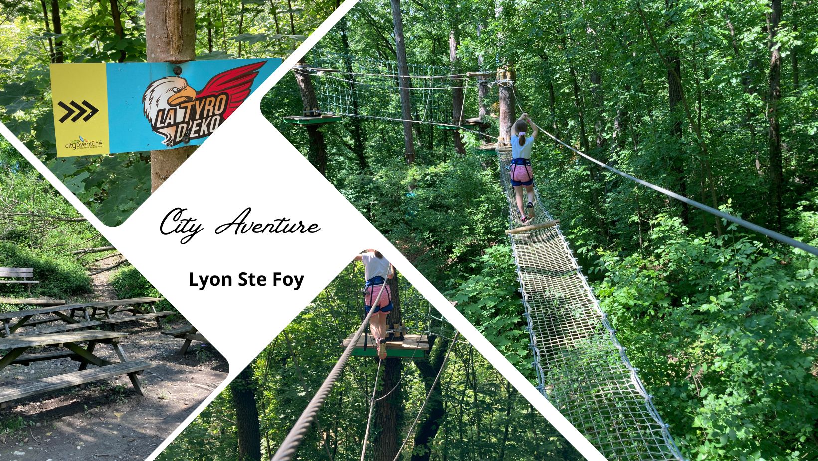 On a testé City Aventure Lyon Ste Foy, parc de loisirs nature