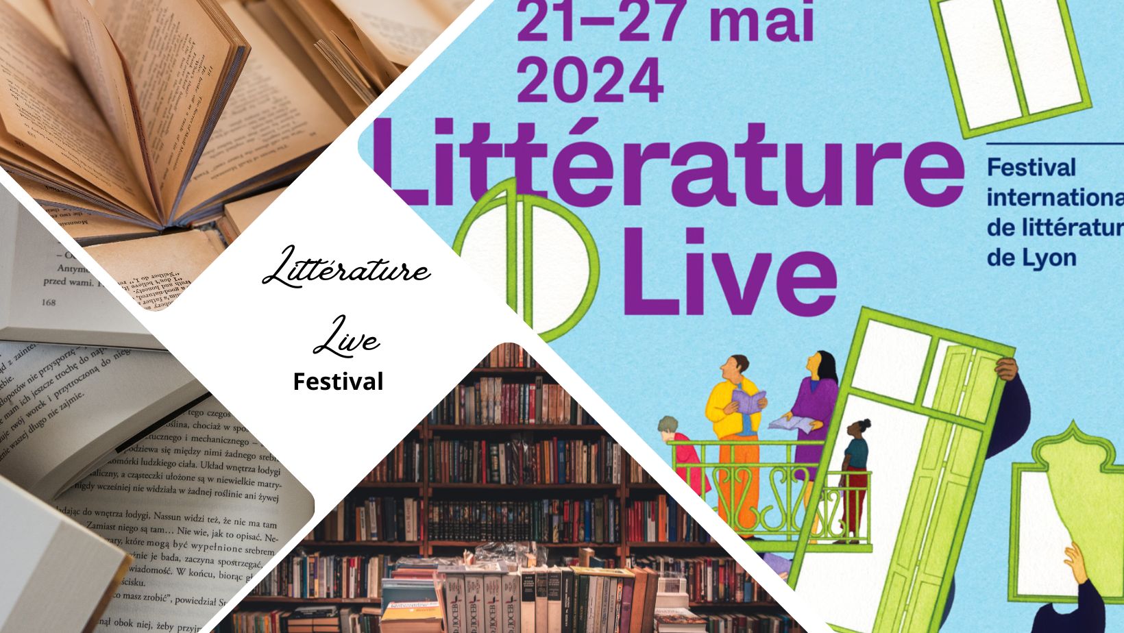 Littérature Live 2024 à Lyon : au bonheur des livres