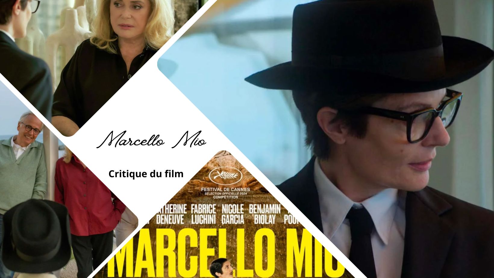 Marcello Mio de Christophe Honoré - Critique du film
