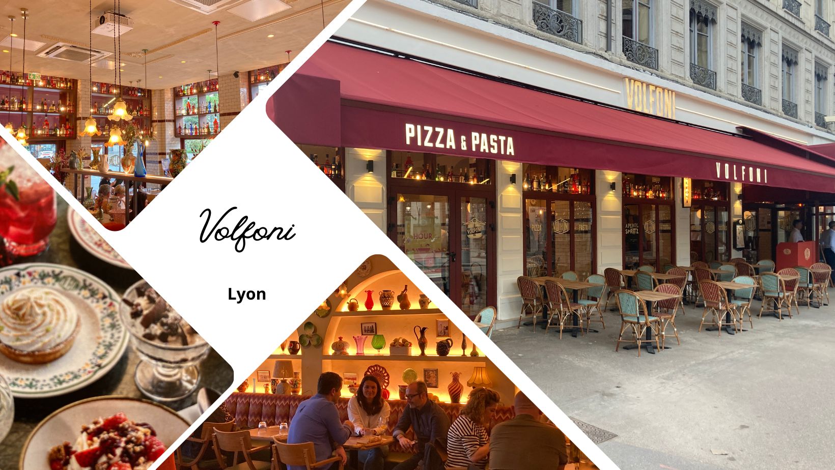 Volfoni Lyon, le nouveau restaurant italien à côté de la place Bellecour