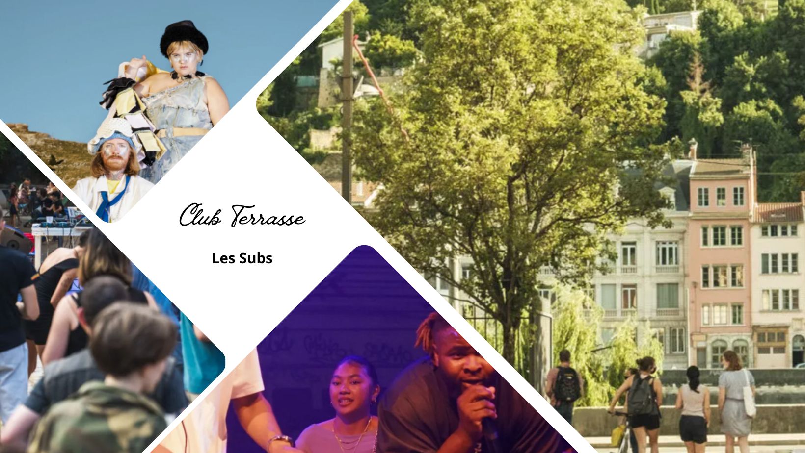 Le Club Terrasse des Subsistances, une programmation musicale et festive sous les marronniers