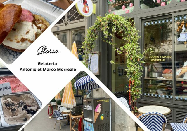 Gloria Gelateria, le glacier par Antonio et Marco Morreale dans le centre-ville de Lyon