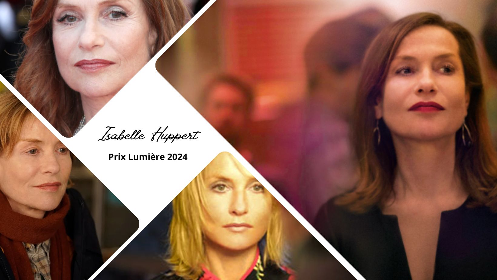 Isabelle Huppert recevra le Prix Lumière 2024