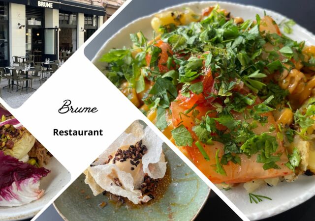 Brume est le nouveau repère des épicuriens et des fêtards à Lyon ! Nous vous proposons des plats raffinés dans une ambiance festive et conviviale.