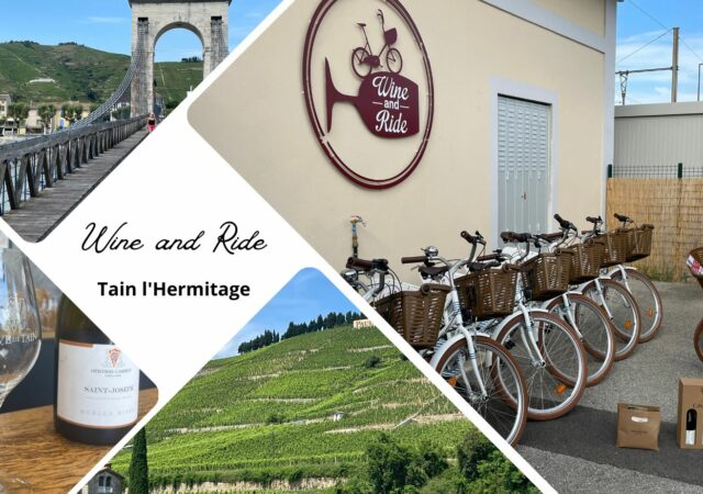 On a testé : Wine and Ride Tain l'Hermitage - visite de caves à vélo