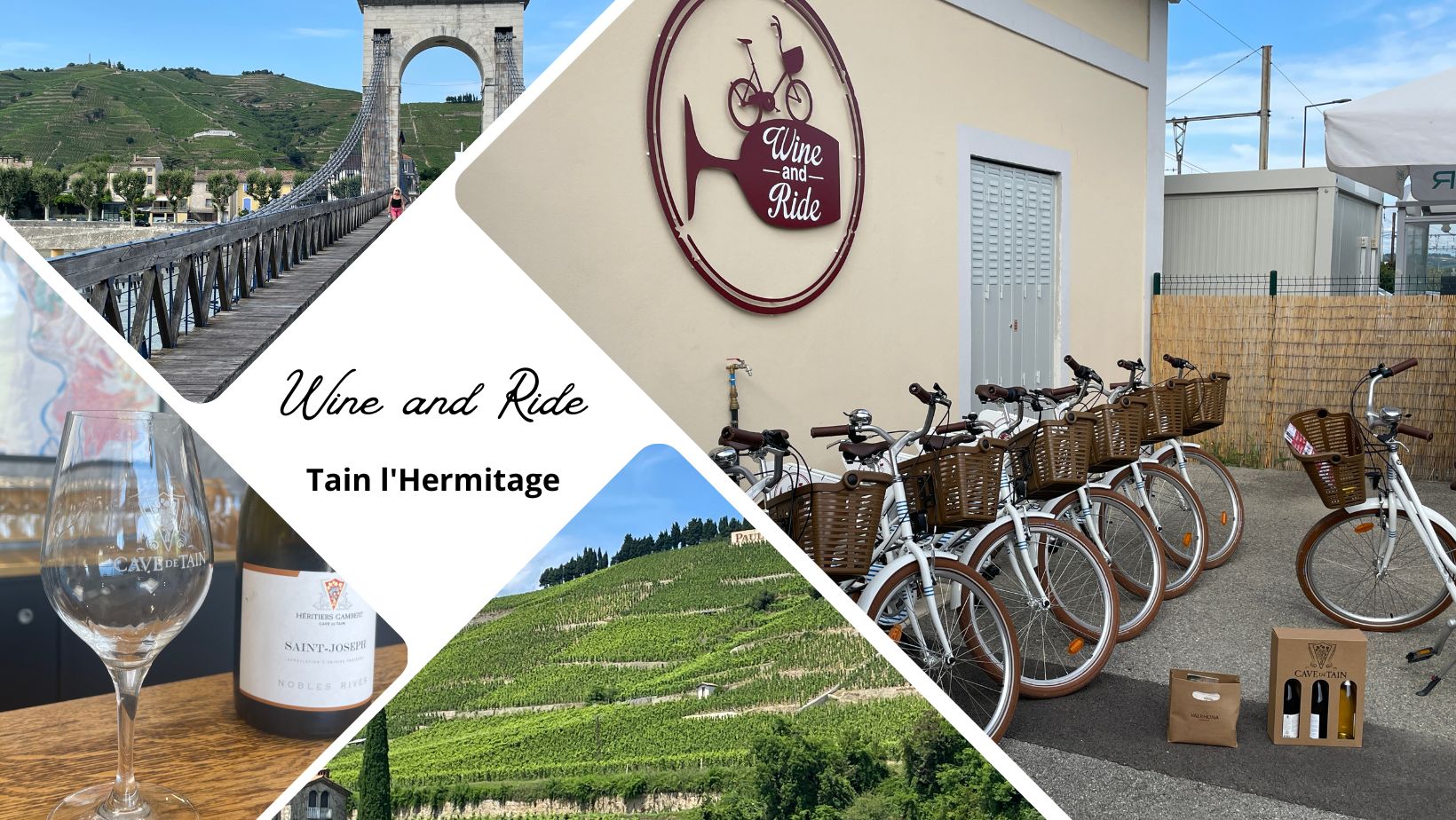 On a testé : Wine and Ride Tain l'Hermitage - visite de caves à vélo