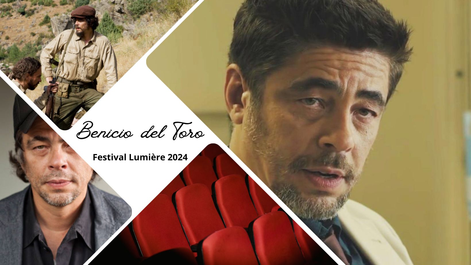 Benicio del Toro invité d'honneur du Festival Lumière 2024