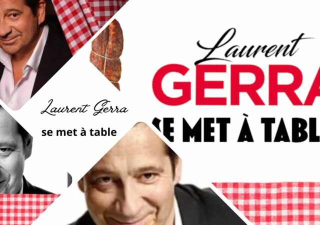 Laurent Gerra se met à table à la Bourse du Travail de Lyon