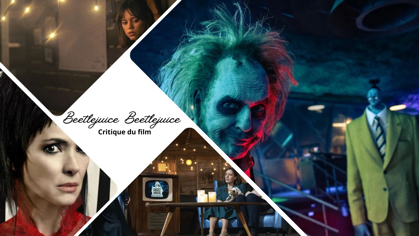 Beetlejuice Beetlejuice de Tim Burton - Critique du film