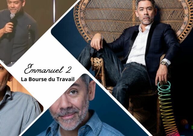 Manu Payet à la Bourse du Travail avec son spectacle "Emmanuel 2"