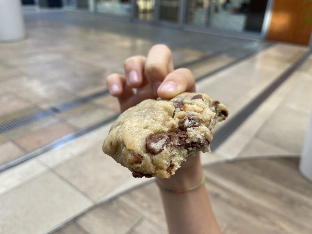 La Fabrique à cookies à Lyon : cookie chocolat banane