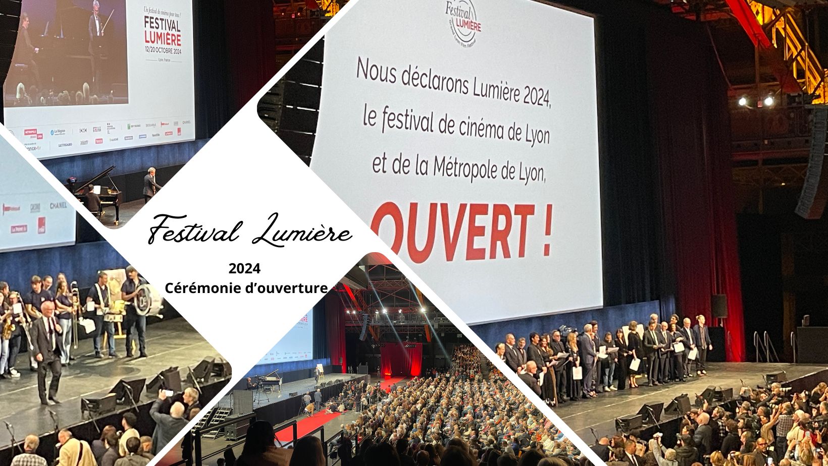 Festival Lumière 2024 : une cérémonie d'ouverture sous le signe de l'émotion