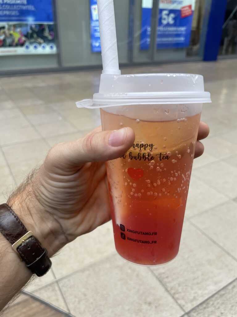 Xing Fu Tang - Lyon Confluence : Bubble tea fraise limonade