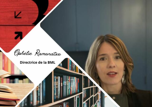 Ophélie Ramonatxo, directrice de la Bibliothèque Municipale de Lyon