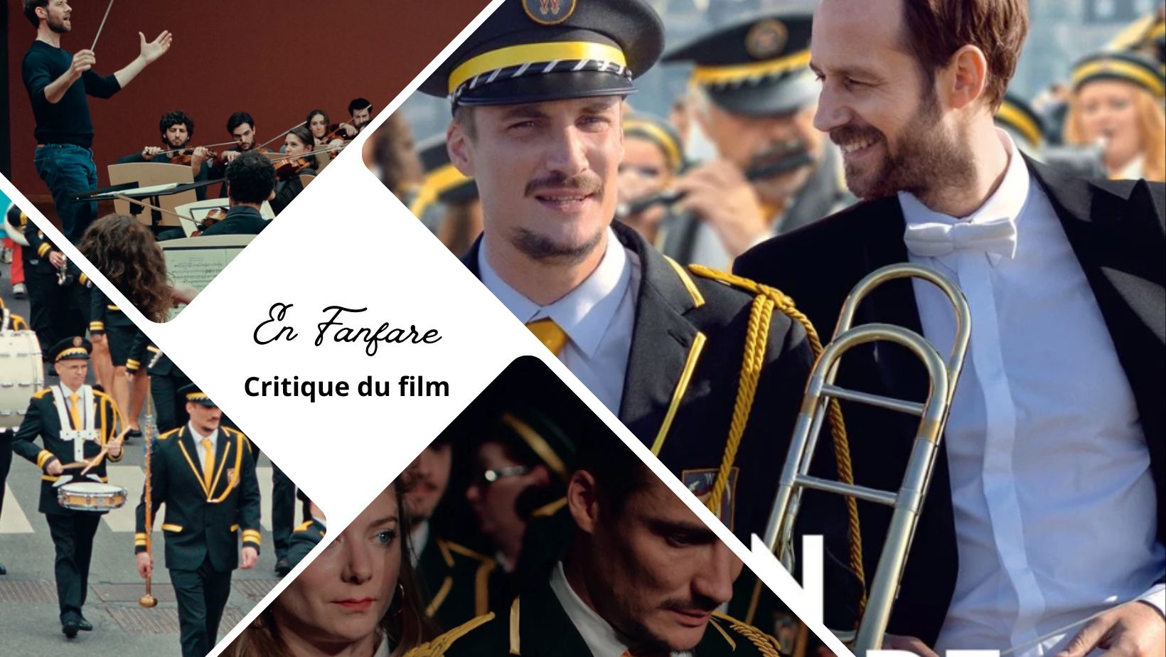 En Fanfare avec Benjamin Lavernhe, Pierre Lottin - Critique du film