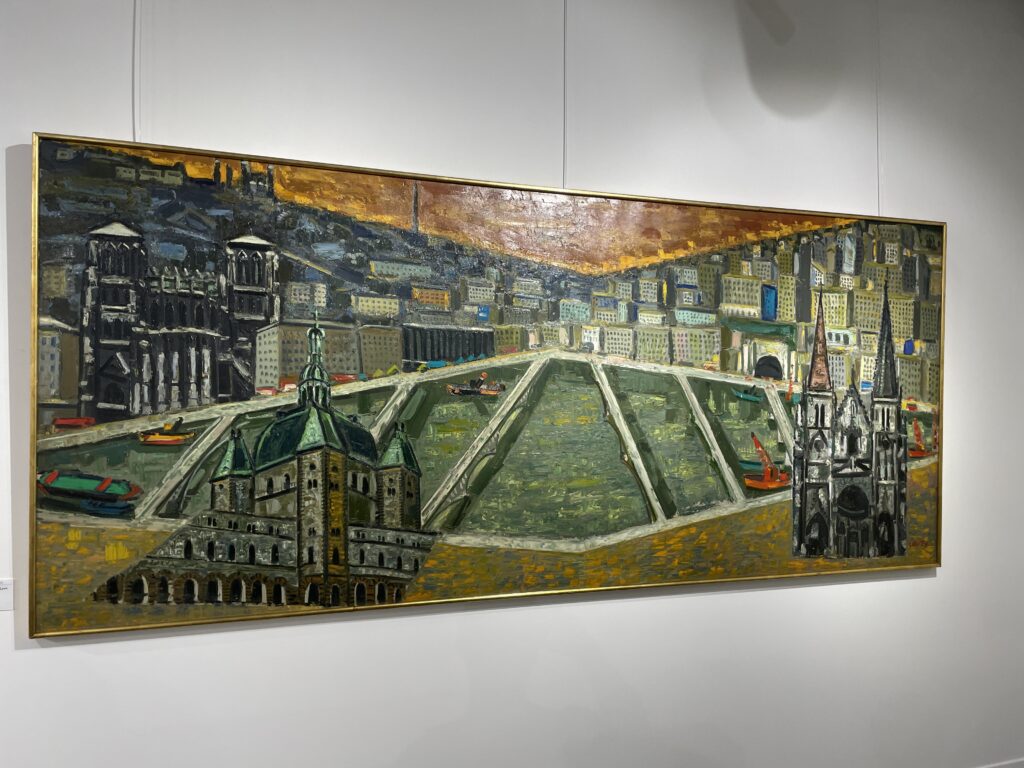Lyon, ville rêvée au Musée Jean Couty : représentation de Lyon par Jean Couty