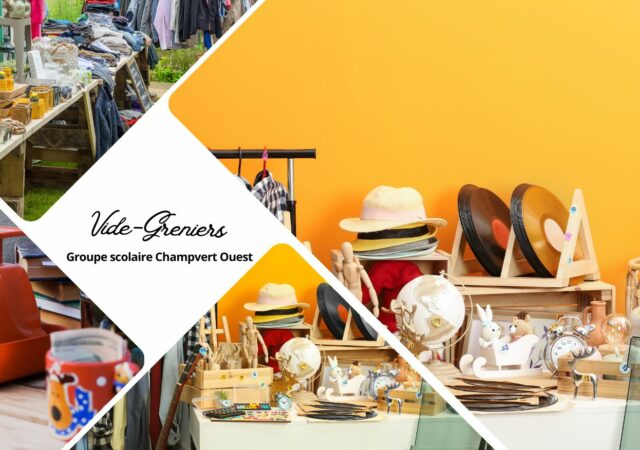 Vide Greniers du Groupe scolaire Champvert