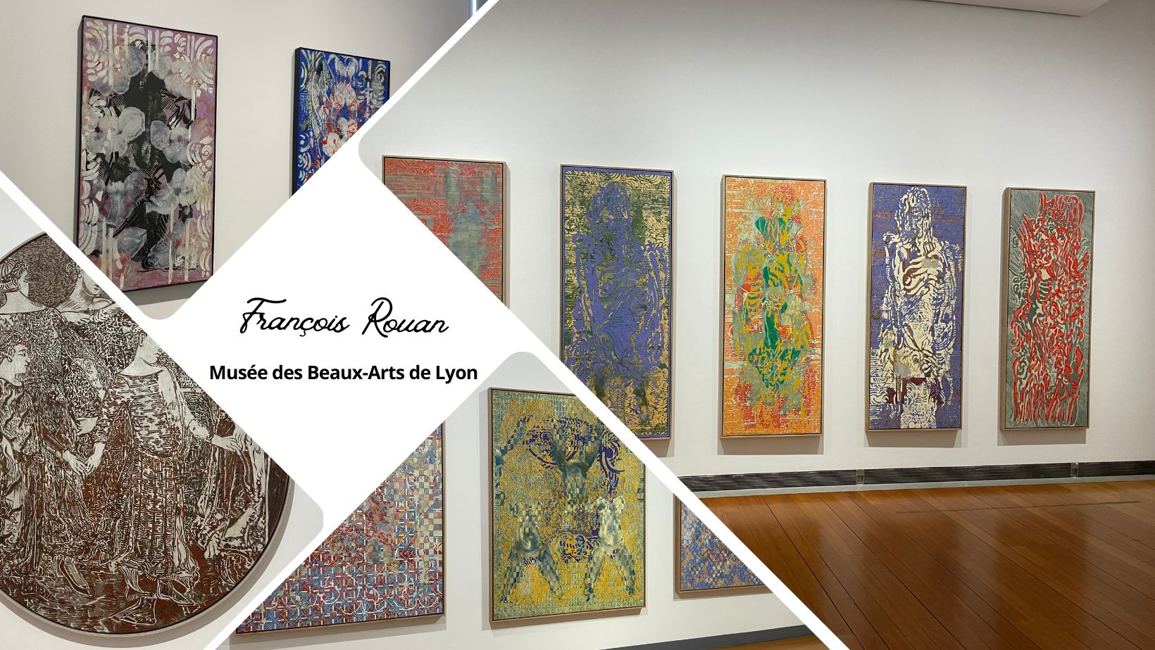 François Rouan. Autour de l’empreinte au Musée des Beaux Arts de Lyon
