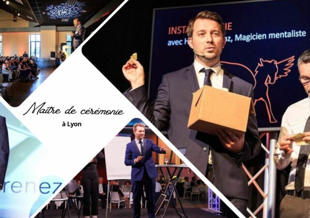 Hervé Troccaz, maitre de cérémonie à Lyon
