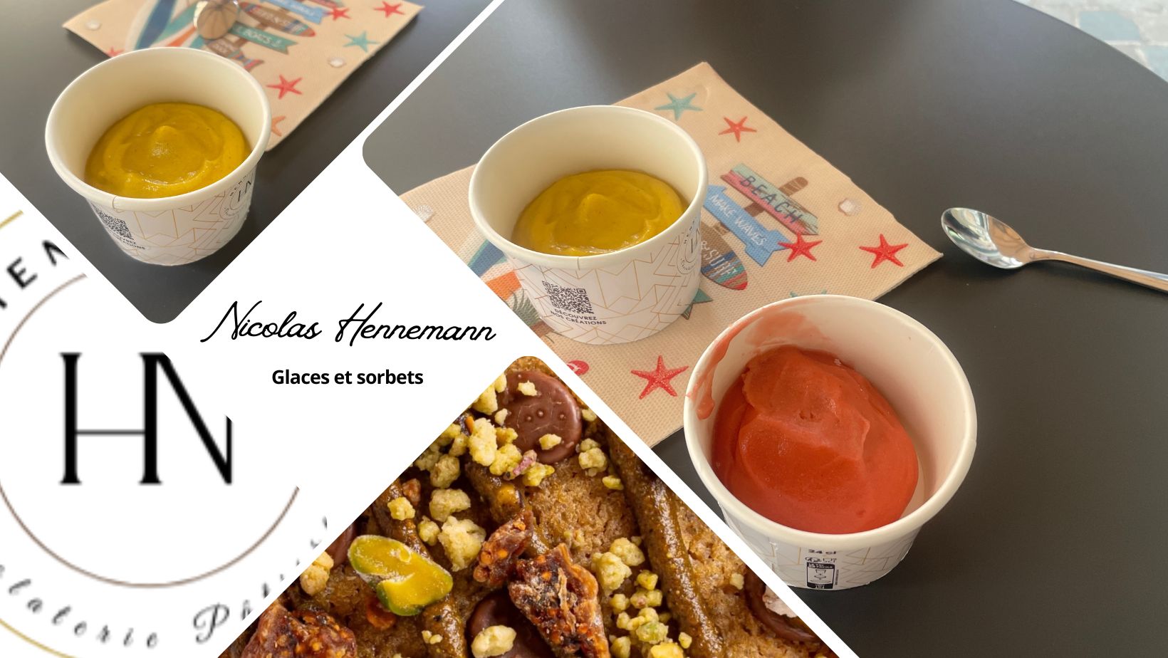 Glaces et sorbets Nicolas Hennemann à Lyon