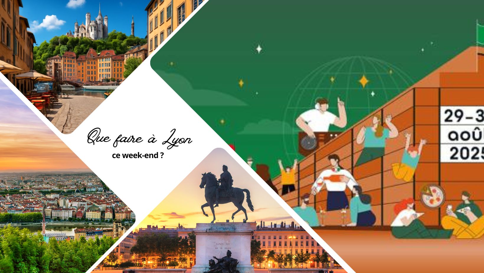 Que faire à Lyon ce week-end ? (29, 30 et 31 août 2025)