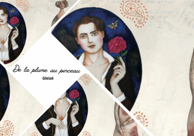 De la plume au pinceau, exposition à Gleizé