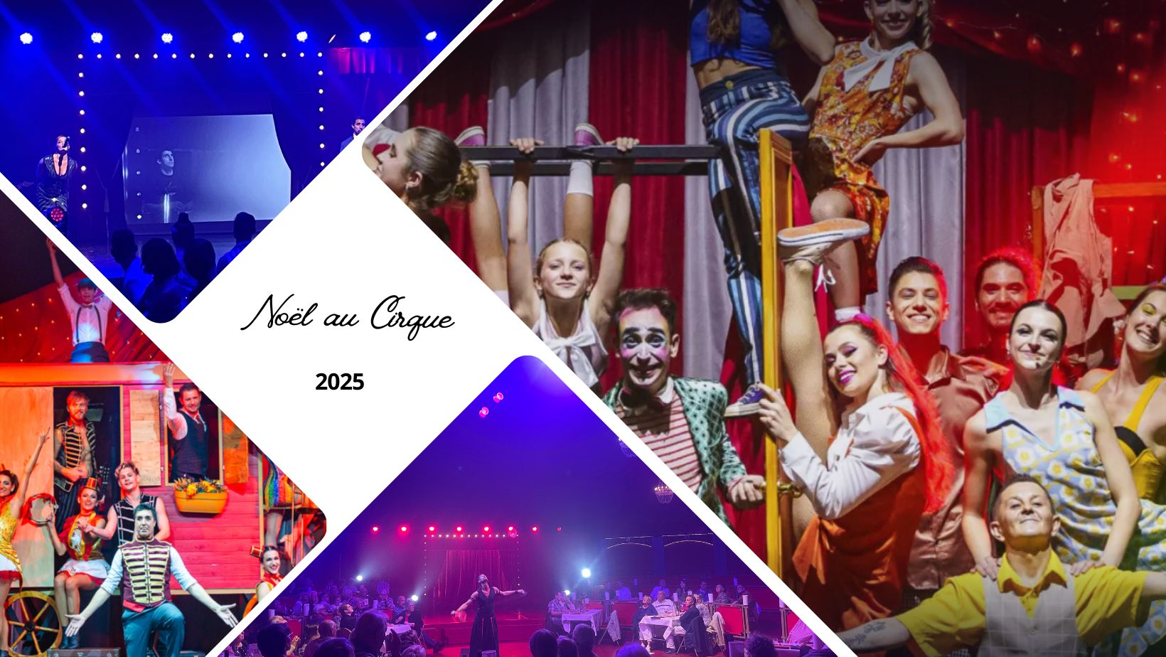 Noël au cirque : le spectacle incontournable de la fin d'année