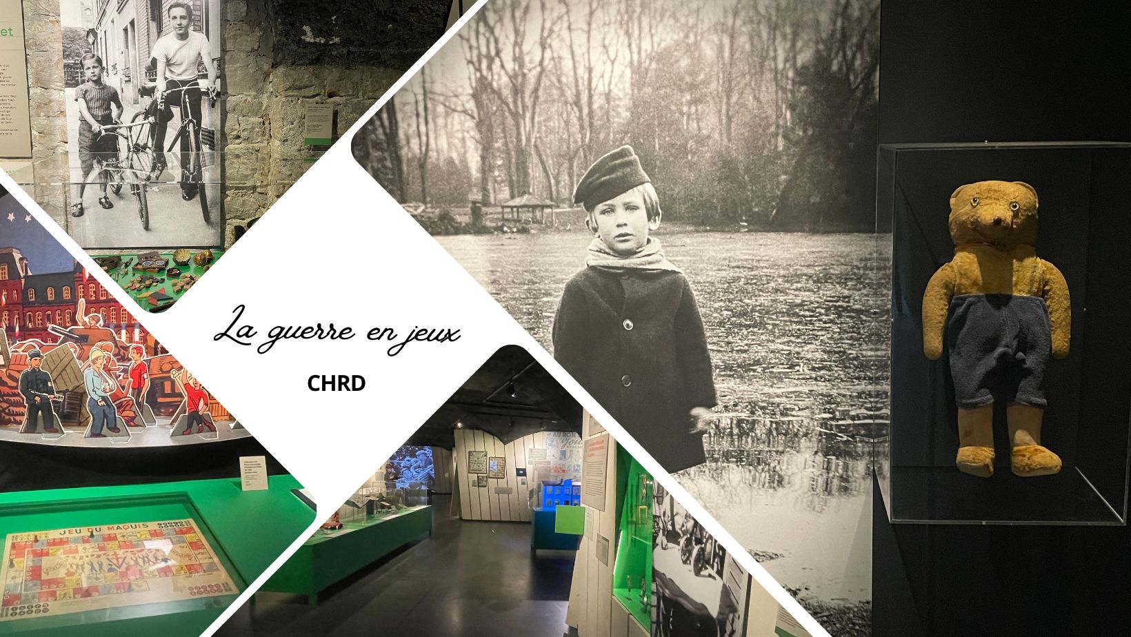 On a visité : La Guerre en Jeux au Centre d’Histoire de la Résistance et de la Déportation