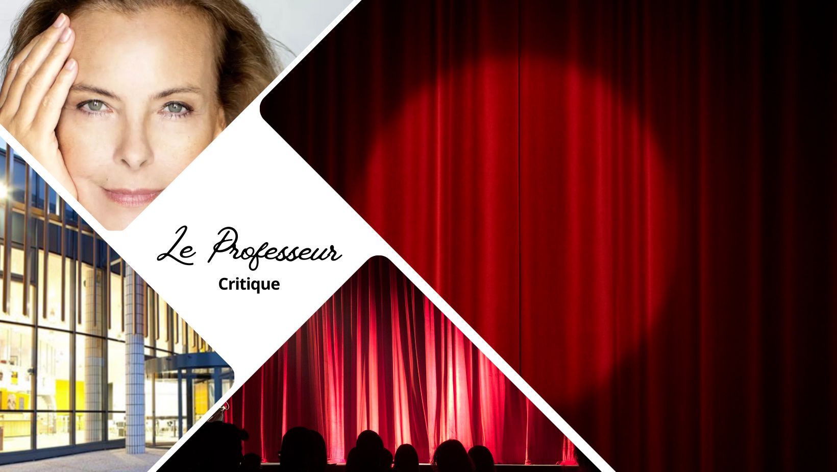 Le Professeur avec Carole Bouquet au Radiant-Bellevue - Critique